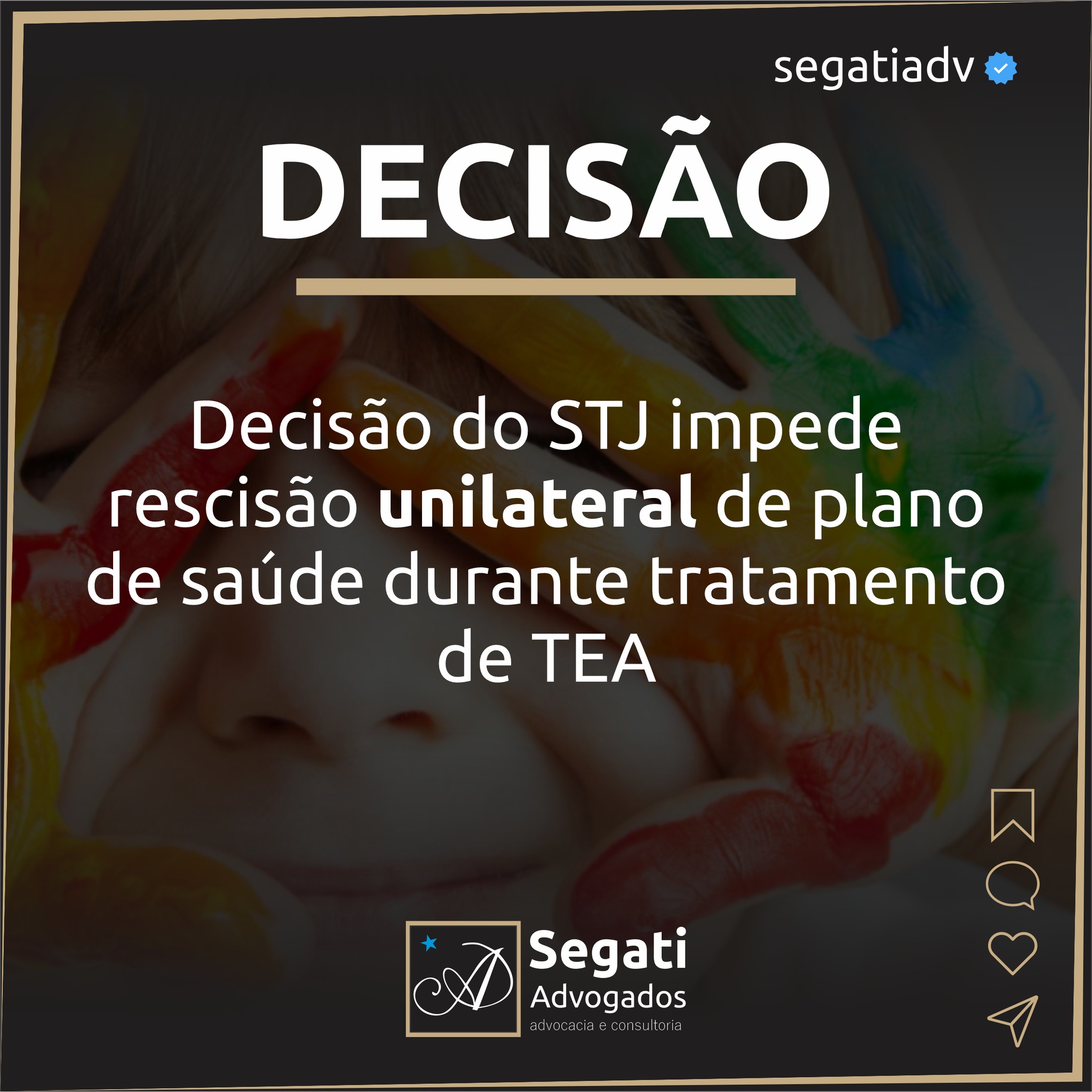 Decisão do STJ impede rescisão unilateral de plano de saúde durante tratamento de TEA