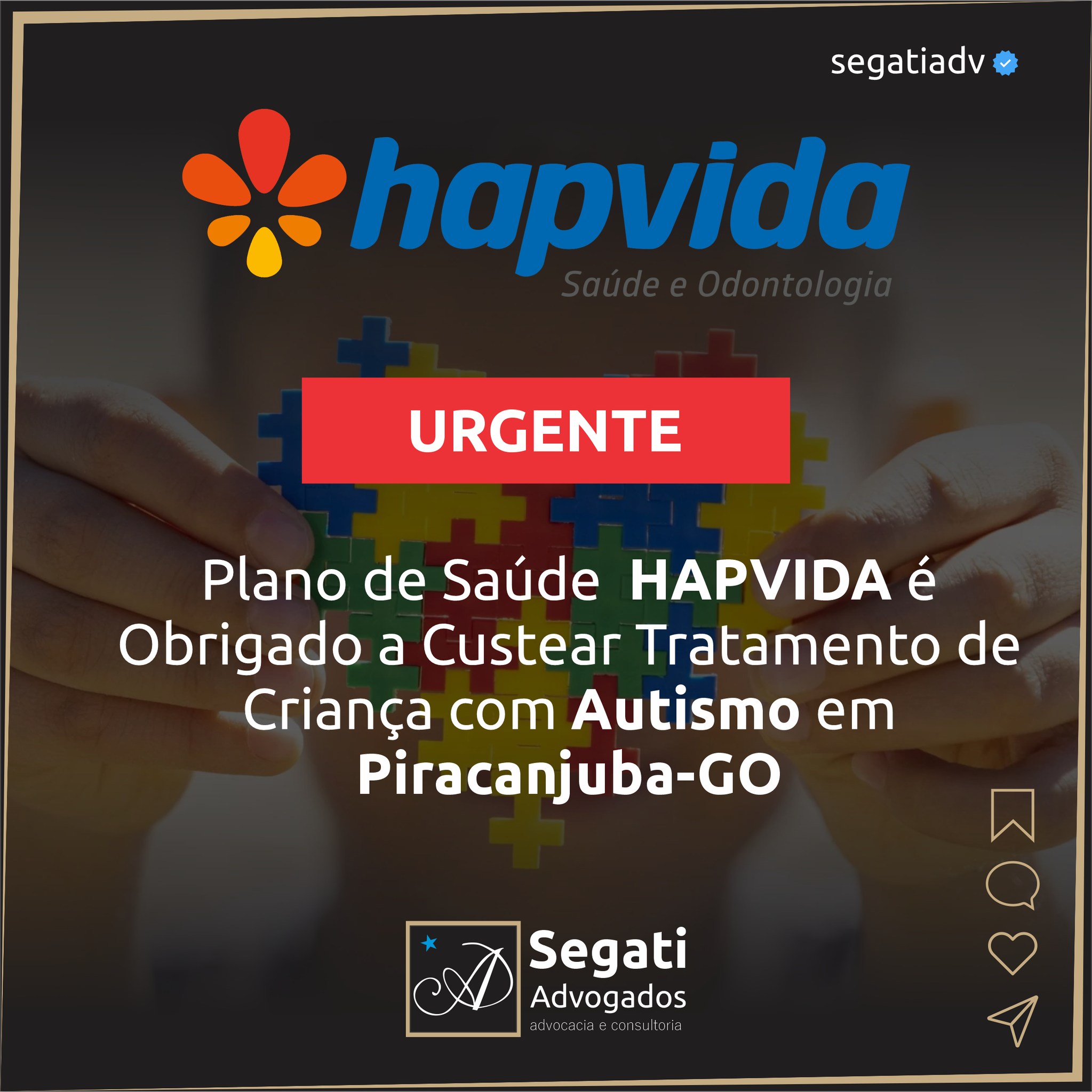 Plano de Saúde HAPVIDA é Obrigado a Custear Tratamento de Criança com Autismo em Piracanjuba-GO!